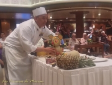 Videos varios-Creacion de figuras con frutas-Osito