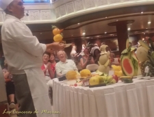 Videos varios-Creacion de figuras con frutas-Pajaro